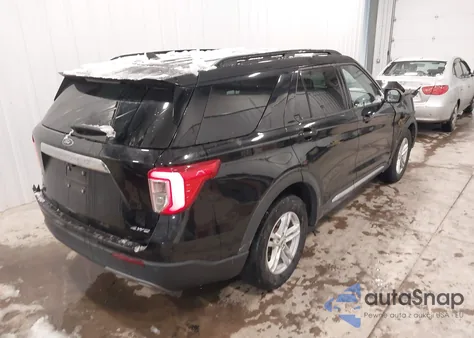 2021 Ford Explorer Xlt z USA, uszkodzony, nr VIN 1FMSK8DH0MGC51692